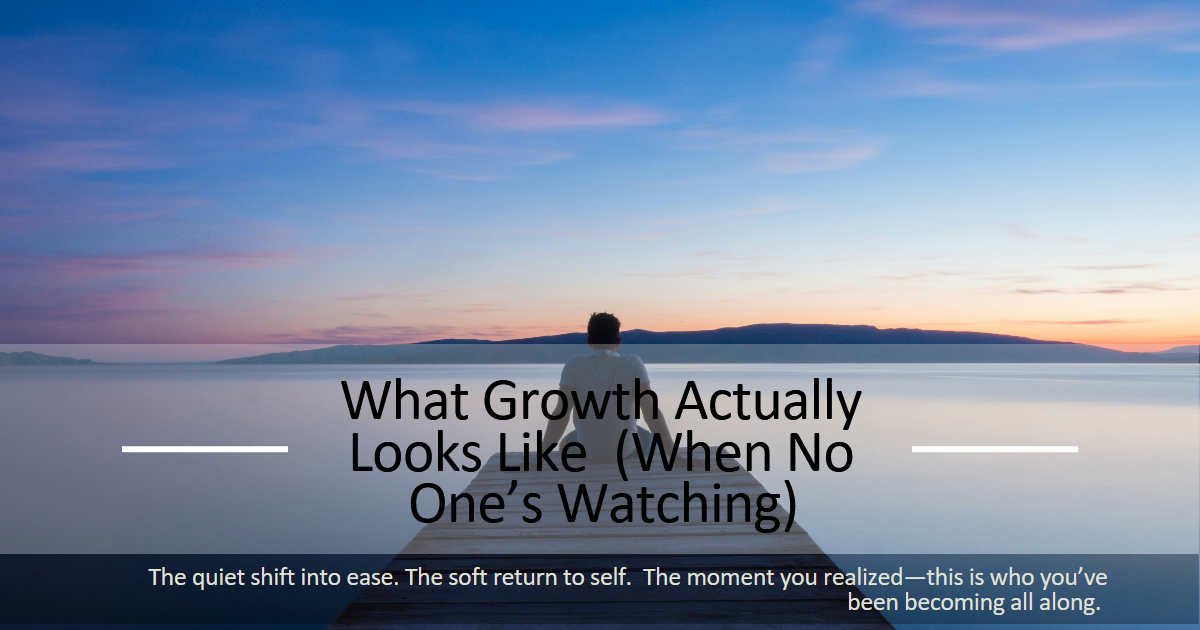 The Quiet Kind of Rebellion