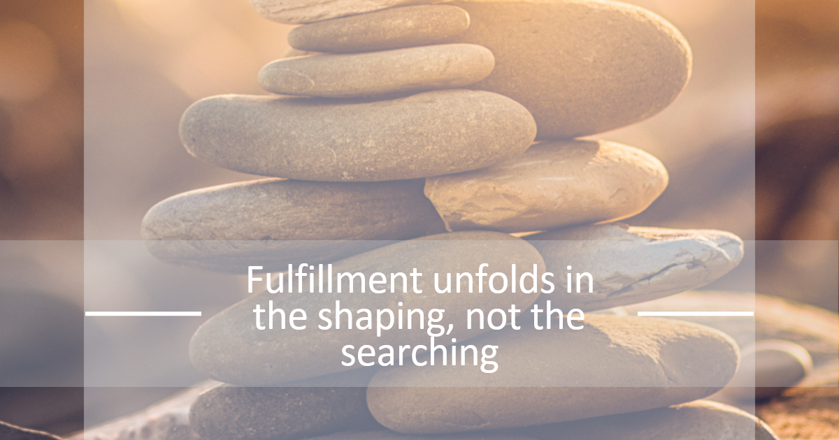 Designing a Life You Don’t Need to Escape From