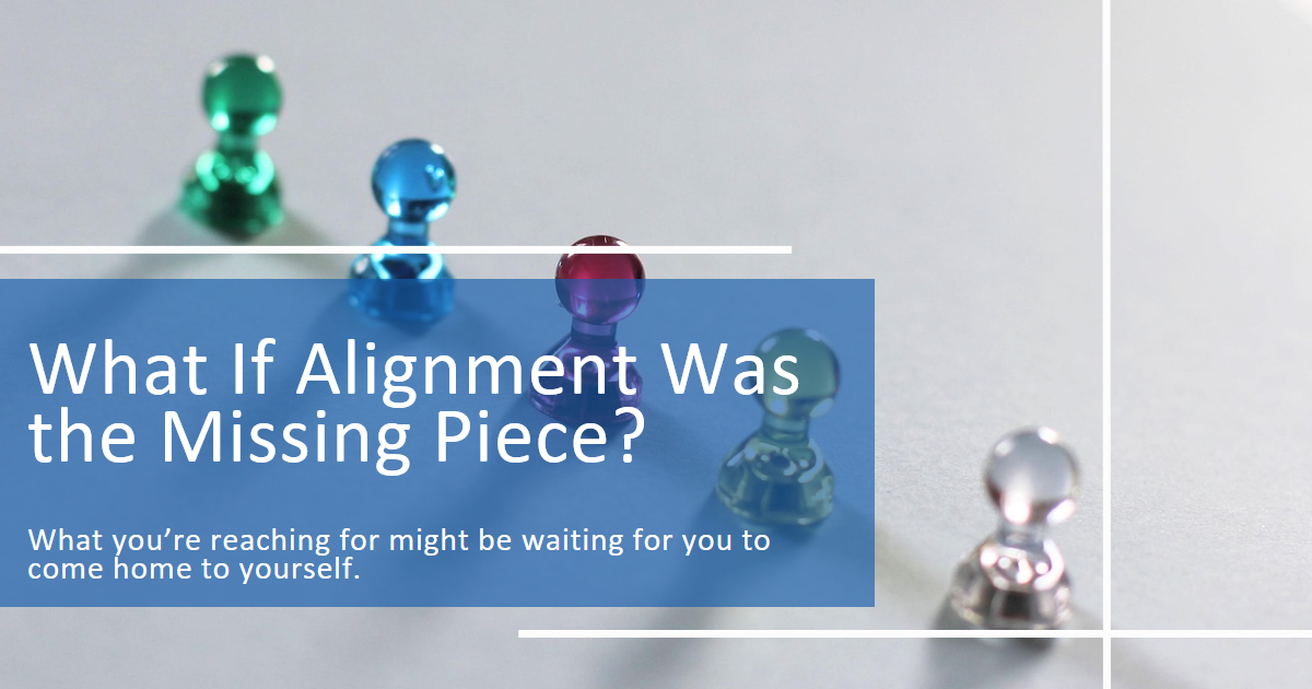 what if alignment was the missing piece
