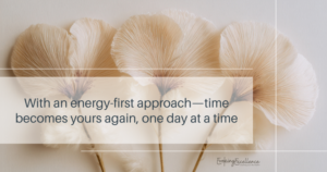 Cognitive Load Fatigue. Your Energy Is the Real Time Management System