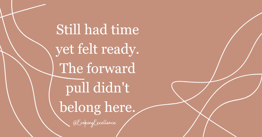 Internal Pace Conditioning. The Pace She Learned