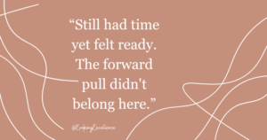 Internal Pace Conditioning. The Pace She Learned