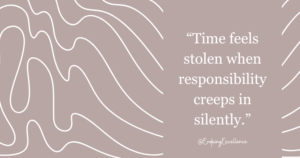 Responsibility Creep. Invisible Emotional Mental Load