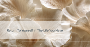 Cultivating Presence Inside Your Current Life