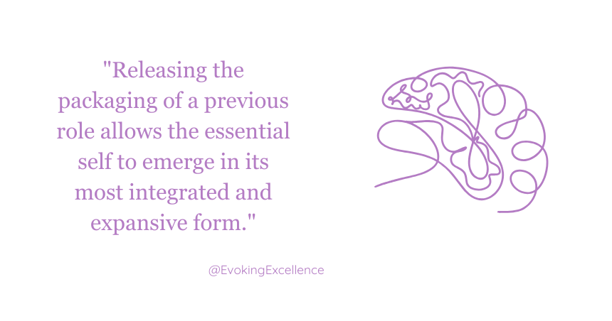 Identity in Motion — Releasing a previous container makes room for a truer expression.