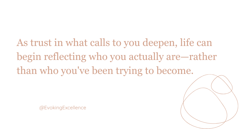Sensing What Calls You — How to Distinguish Desire from What Looks Good. Evoking Excellence. Briareus Coaching