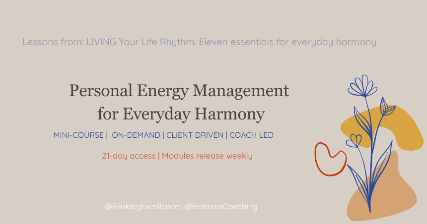 Personal Energy for Everyday Harmony