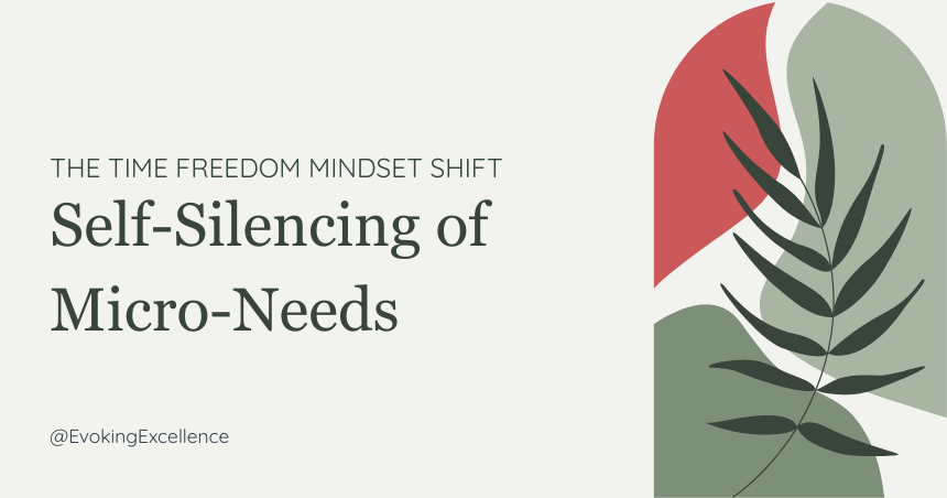 Self-Silencing Micro-Needs